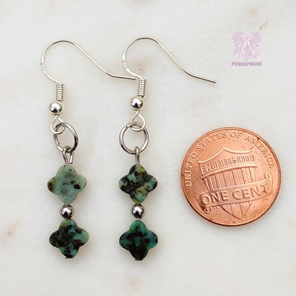 🌟 ARIANRHOD — Celtic Goddess of Destiny & Sacred Alignment (Turquoise Earrings) - Picture 4 of 5